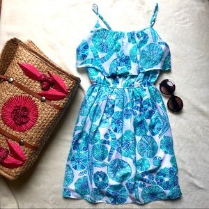 Lilly Pulitzer Sea Urchin Ruffle Sun Dress